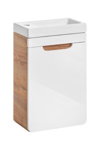 ArtCom Koupelnová skříňka s umyvadlem ARUBA White U40/1 | 40 cm