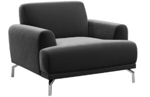 Mesonica Sametové křeslo Puzo