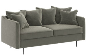 Ghado Sametová pohovka Esme 176 cm