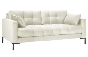 Micadoni Sametová pohovka Mamaia 177 cm