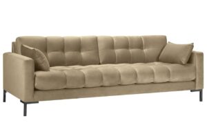 Micadoni Sametová pohovka Mamaia 217 cm