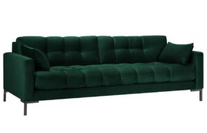 Micadoni Sametová pohovka Mamaia 217 cm