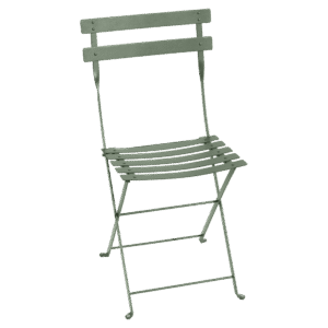 Kaktusově zelená kovová skládací židle Fermob Bistro