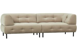 WOOOD Sametová pohovka Doyle 245 cm