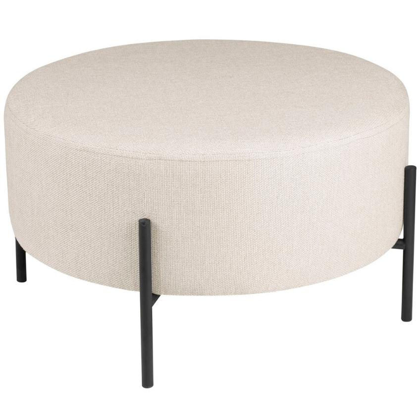 Béžový taburet Somcasa Camilo 60 cm