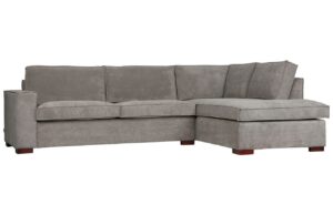 WOOOD Manšestrová rohová pohovka Edison 283 cm