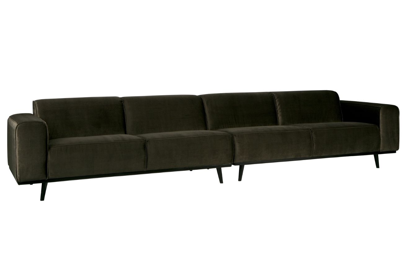 WOOOD Sametová pohovka Twilight 372 cm