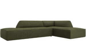 Micadoni Manšestrová rohová pohovka Ruby 273 cm