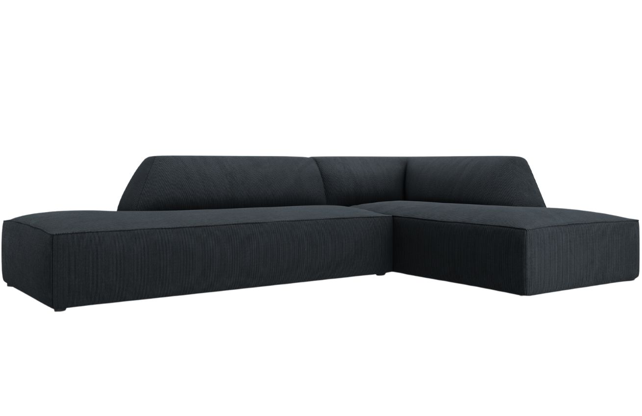 Micadoni Manšestrová rohová pohovka Ruby 273 cm