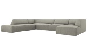 Micadoni Manšestrová rohová pohovka Ruby 366 cm