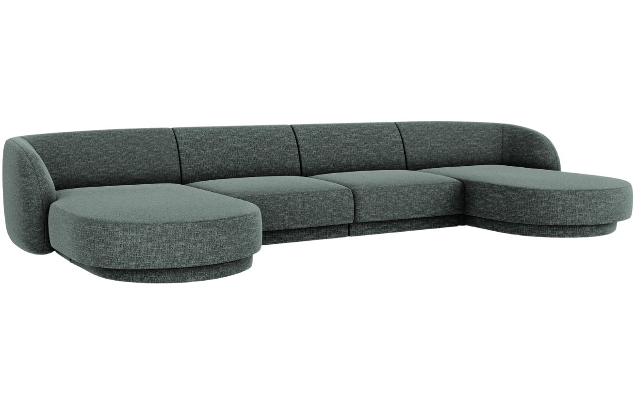 Micadoni Rohová pohovka Miley 330 cm