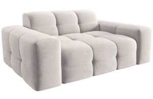 Micadoni Sametová pohovka Kendal 156 cm