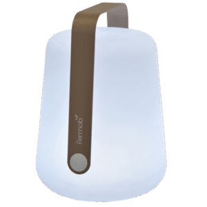 Muškátově šedá venkovní lampa Fermob Balad 38 cm