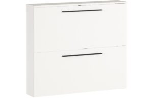 Germania Bílý botník Utah 85 x 100 cm