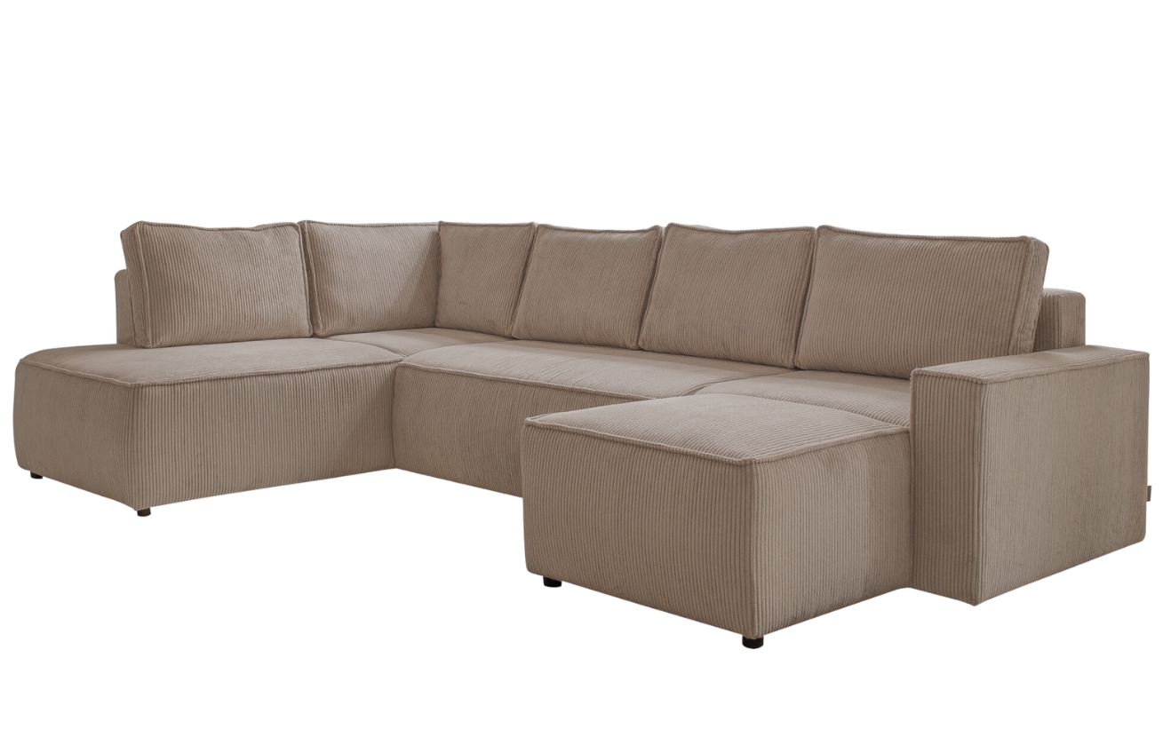 Miuform Manšestrová rozkládací pohovka Brave Dave 322 cm