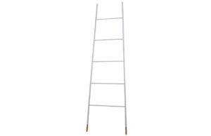 Bílý odkládací žebřík ZUIVER LADDER 175 cm
