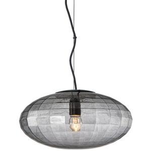 Halo Design Skleněné závěsné světlo Mesh 36 cm