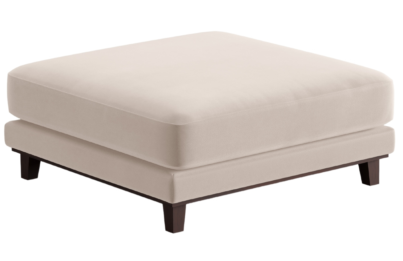 Windsor & Co Sametová podnožka Leon 108 x 108 cm