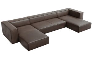 Windsor & Co Kožená rohová pohovka Madame 375 cm