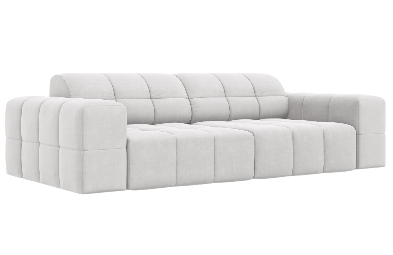 Cosmopolitan Design Sametová pohovka Chicago 204 cm