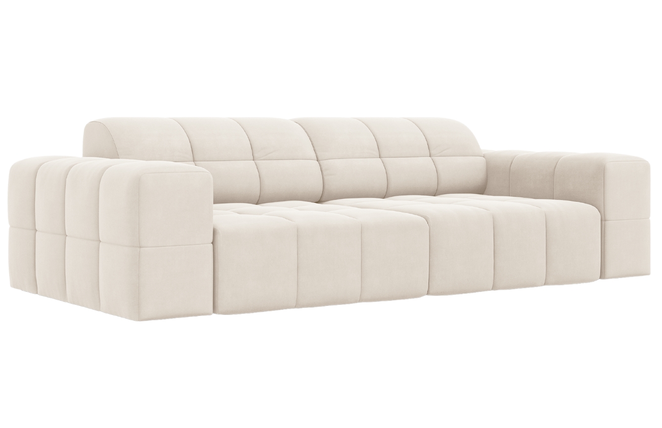 Cosmopolitan Design Sametová pohovka Chicago 244 cm