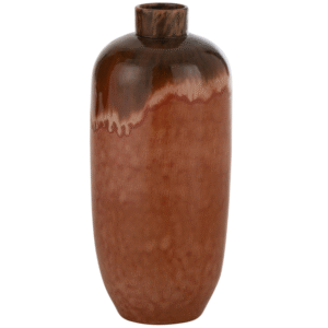 Červená keramická váza J-line Akone 50 cm