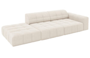 Cosmopolitan Design Sametová pohovka Chicago 262 cm