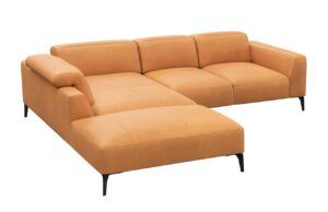 Flexlux Kožená rohová pohovka VOLUZZI 263 cm