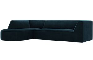CXL by Christian Lacroix Sametová rohová pohovka Charles 273 cm