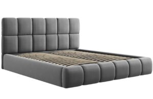 Micadoni Sametová postel Bellis 160 x 200 cm