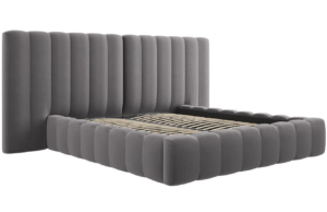 Micadoni Sametová postel Kelp 160 x 200 cm