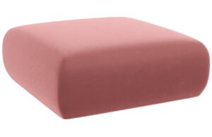 Windsor & Co Sametová podnožka Lola 100 x 100 cm