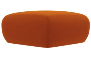 Windsor & Co Sametová podnožka Lola 75 x 75 cm