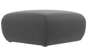 Windsor & Co Sametová podnožka Lola 75 x 75 cm