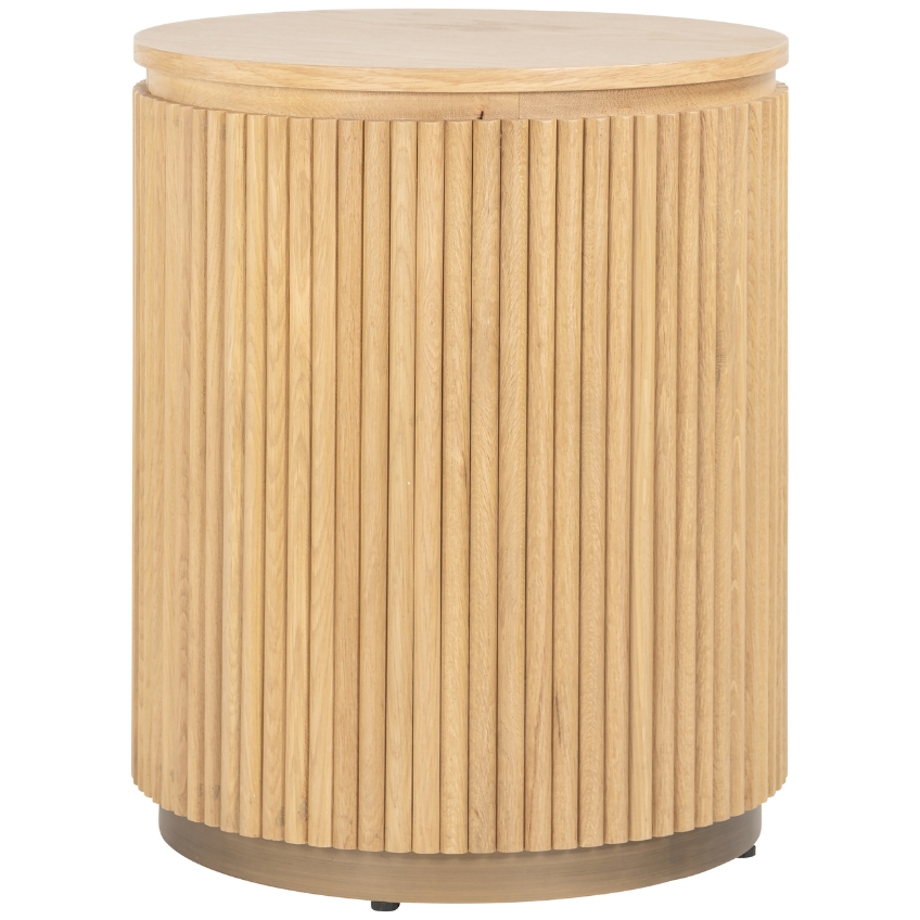 Richmond Dubový odkládací stolek Belfort 50 cm