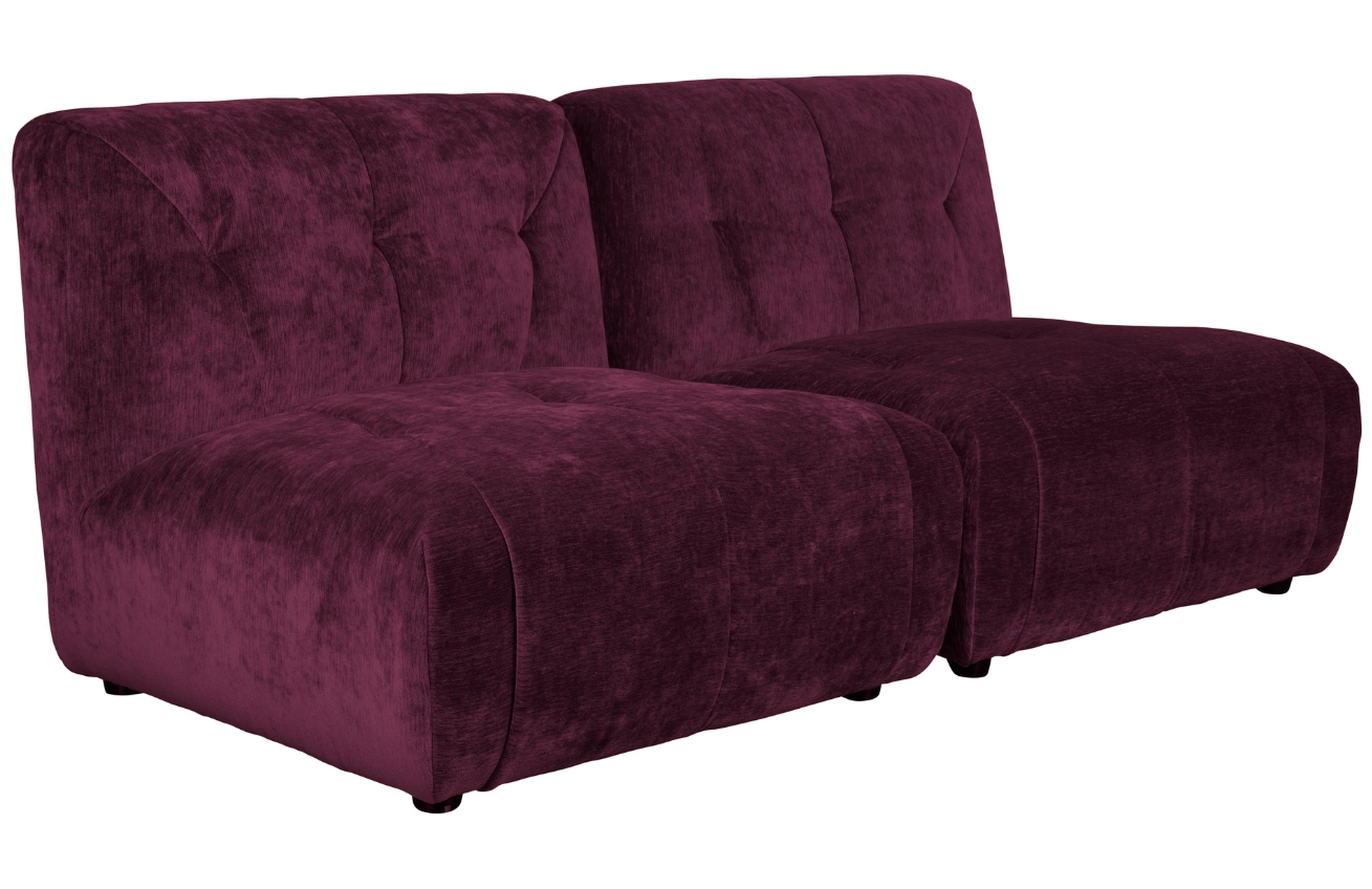 Dutchbone Sametová modulární pohovka GIADA 184 cm