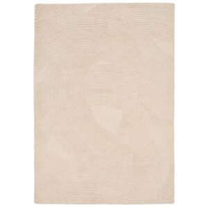 Béžový vlněný koberec Kave Home Domm 160 x 230 cm