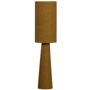 WOOOD Hnědá bouclé stojací lampa Lofa 90 cm