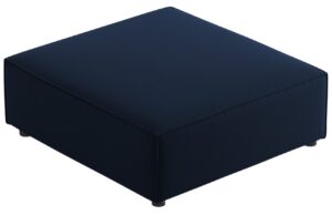 Cosmopolitan Design Sametová podnožka Arendal 102 x 80 cm