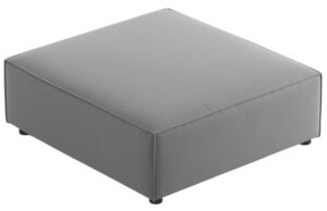 Cosmopolitan Design Sametová podnožka Arendal 102 x 80 cm