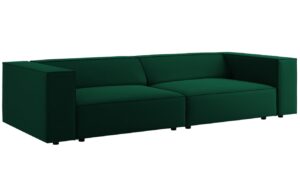 Cosmopolitan Design Sametová pohovka Arendal 244 cm