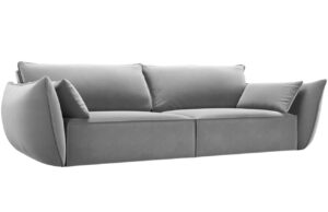 Micadoni Sametová pohovka Kaelle 208 cm