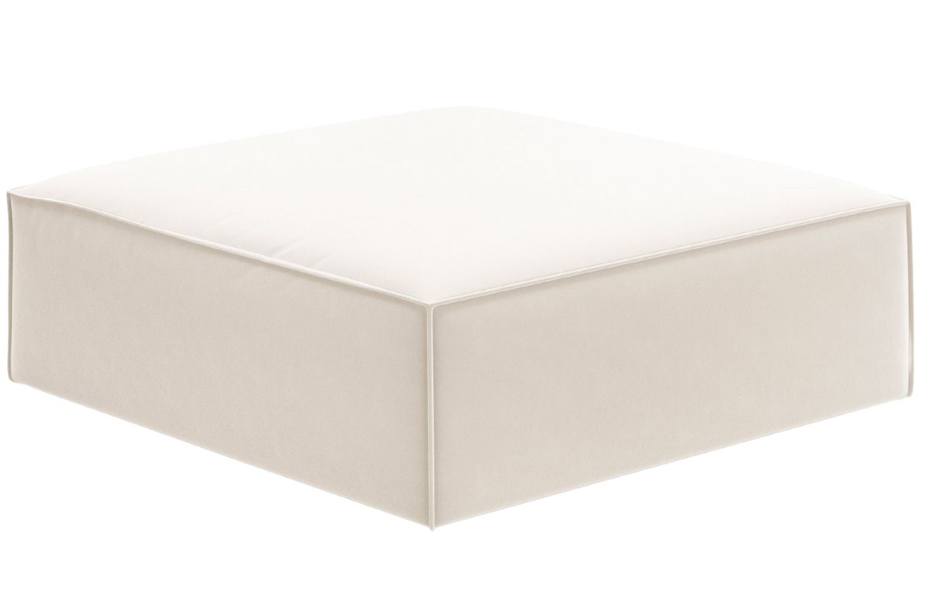 Micadoni Sametová podnožka Kaelle 100 x 80 cm