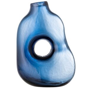 Bloomingville Skleněná váza Harri 30 cm