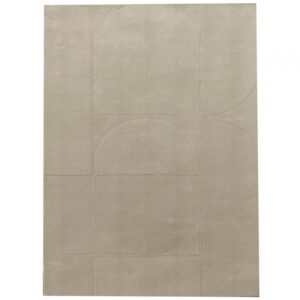 Fargotex Béžový vlněný koberec Camino 160 x 230 cm