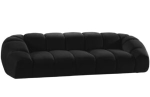 Micadoni Sametová pohovka Diana 294 cm