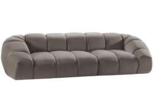 Micadoni Sametová pohovka Diana 294 cm