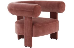 Jotex Růžové čalouněné křeslo SABANA