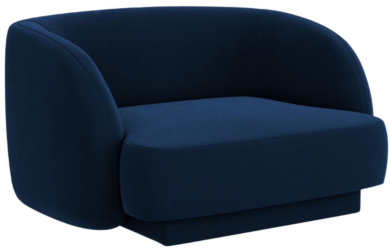 Micadoni Sametové křeslo Miley