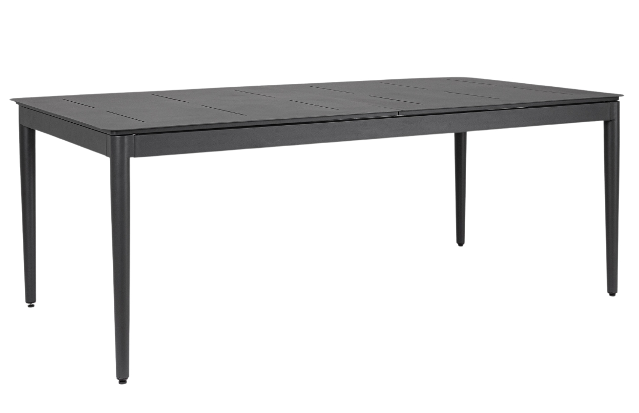 Bizzotto Hliníkový zahradní rozkládací stůl Nebula 200/300 x 100 cm